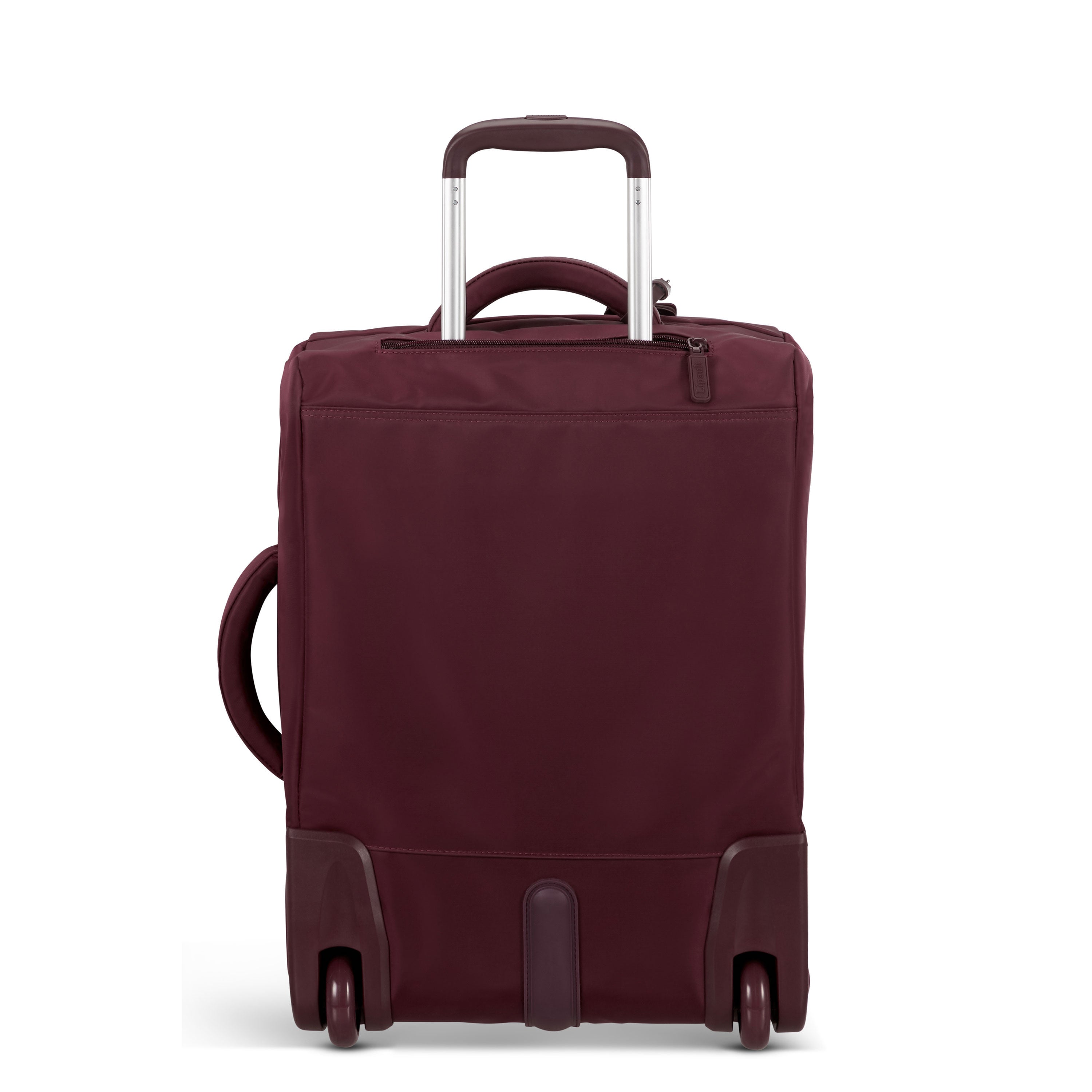 Lipault Foldable Plume Cabin Upright, Bordeaux, Back Image image number 4